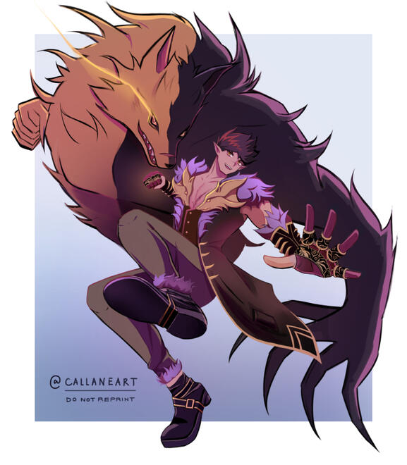 lineart, cell shading, fullbody dynamic, no bg, complex — $75